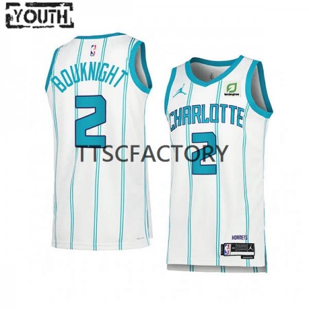 Maillot Enfant Charlotte Hornets James Bouknight 2 Jordan 2022-23 Association Edition Blanc Swingman